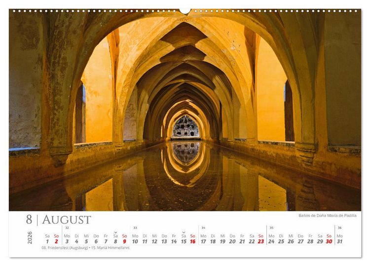 Produktbild: Sevilla - Die Wiege des Flamenco (Wandkalender 2026 DIN A2 quer), CALVENDO Monatskalender