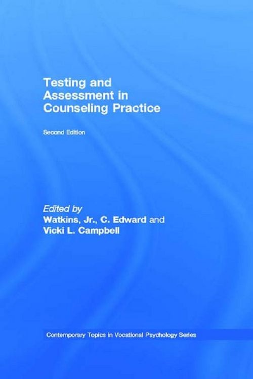 Produktbild: Testing and Assessment in Counseling Practice
