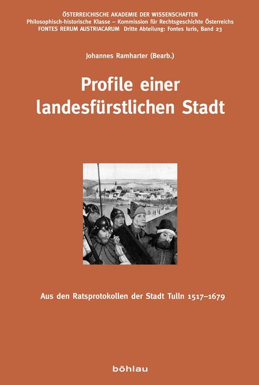 Produktbild: Profile einer landesf&uuml;rstlichen Stadt