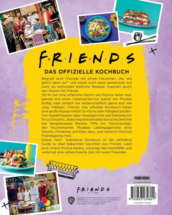 Produktbild: Friends: Die TV-Serie: Das offizielle Kochbuch
