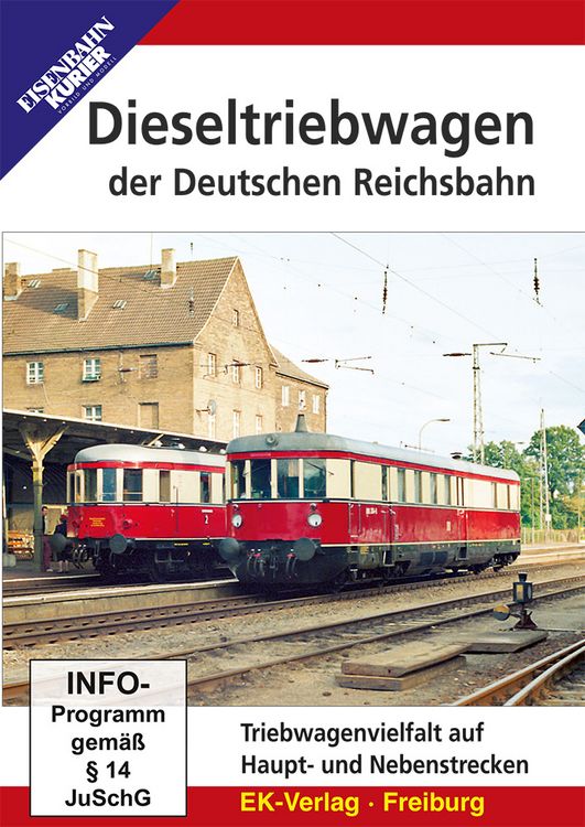 Produktbild: Dieseltriebwagen der Deutschen Reichsbahn - Triebwagenvielfalt auf Haupt- und Nebenstrecken