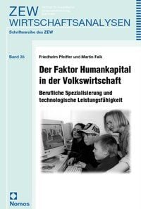 Produktbild: Der Faktor Humankapital in der Volkswirtschaft