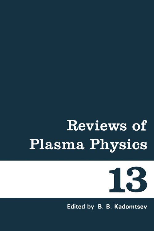 Produktbild: Reviews of Plasma Physics