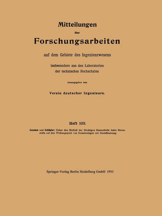 Produktbild: Mitteilungen &uuml;ber Forschungsarbeiten auf dem Gebiete des Ingenieurwesens insbesondere aus den Laboratorien der technischen Hochschulen