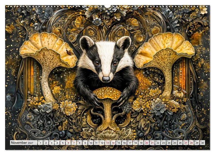 Produktbild: Steampunk Fabelwelten - Magische Kreaturen in Fantasiewelten (hochwertiger Premium Wandkalender 2027 DIN A2 quer), Kunstdruck in Hochglanz