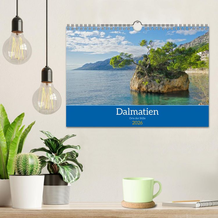 Produktbild: Dalmatien - Stille Orte (Wandkalender 2026 DIN A4 quer), CALVENDO Monatskalender