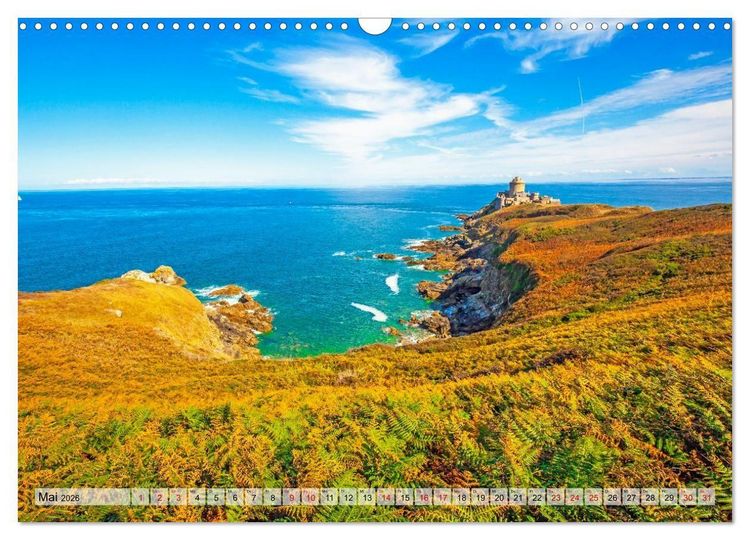 Produktbild: Reiseziel Bretagne (Wandkalender 2026 DIN A3 quer), CALVENDO Monatskalender