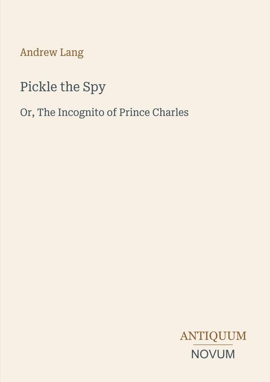 Produktbild: Pickle the Spy