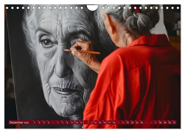 Produktbild: Erlebe mit mir die bunte Welt der Kreativit&auml;t (Wandkalender 2026 DIN A4 quer), CALVENDO Monatskalender