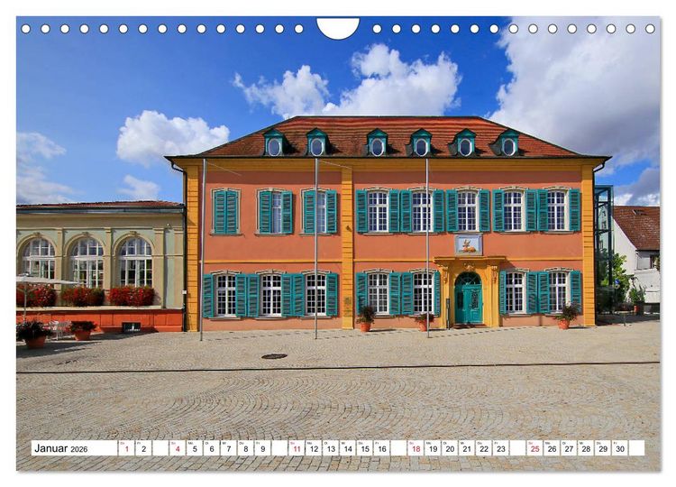 Produktbild: Sommer in Schwetzingen von Karin Vahlberg Ruf und Petrus Bodenstaff (Wandkalender 2026 DIN A4 quer), CALVENDO Monatskalender