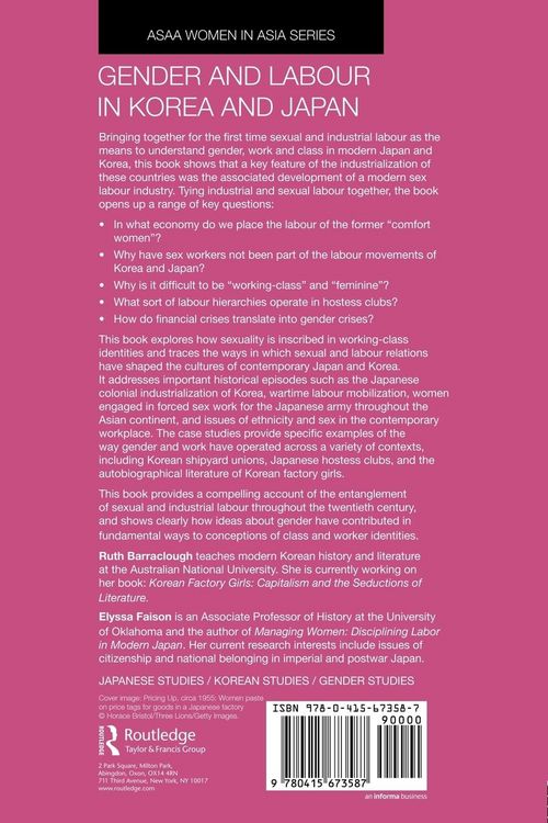 Produktbild: Gender and Labour in Korea and Japan