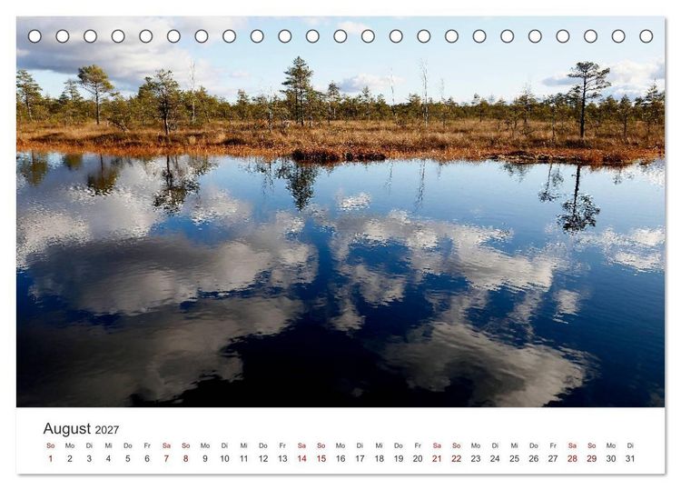 Produktbild: Estland - Pittoreske Sch&ouml;nheit im Baltikum (Tischkalender 2027 DIN A5 quer), CALVENDO Monatskalender