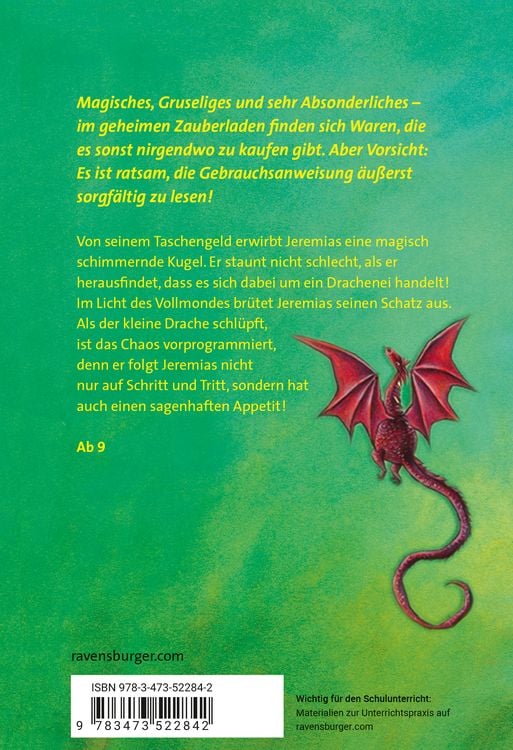 Ein Drache in der Schultasche / Der geheime Zauberladen Band 1