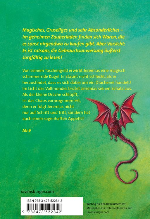 Produktbild: Ein Drache in der Schultasche / Der geheime Zauberladen Band 1