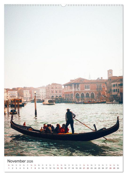 Produktbild: Venedig - Eine Stadt zum Verlieben. (Wandkalender 2026 DIN A2 hoch), CALVENDO Monatskalender