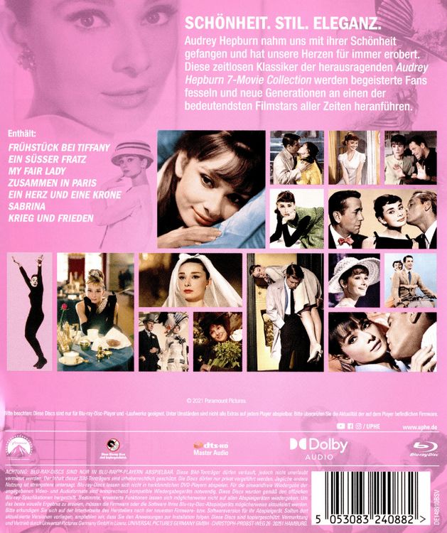 Audrey Hepburn - 7 Movie Collection [7 BRs] als Blu-ray kaufen