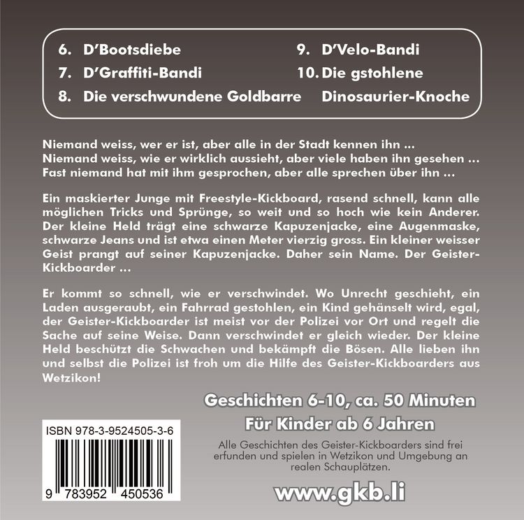 Produktbild: Der Geisterkickboarder Band 1, Teil 2