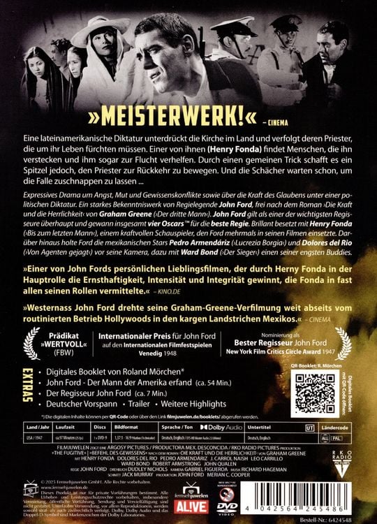 Produktbild: Befehl des Gewissens (The Fugitive) (Filmjuwelen)