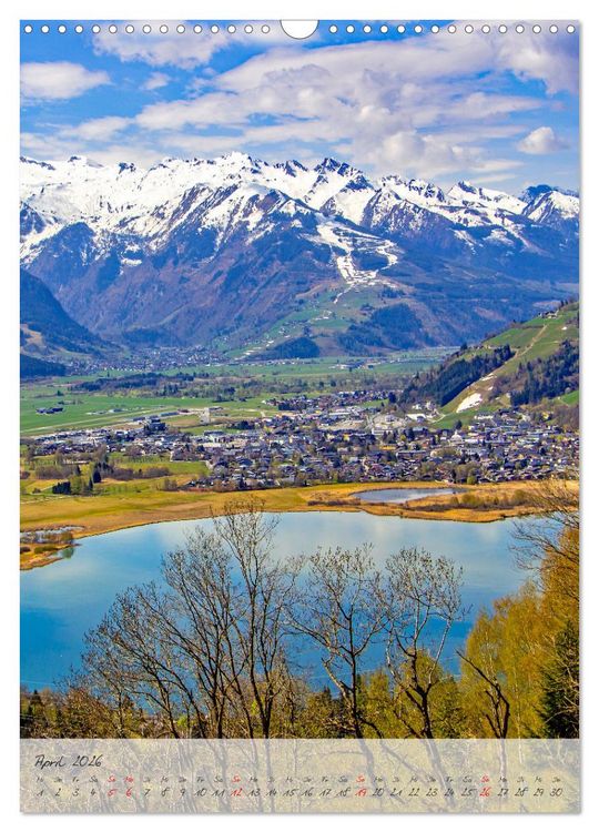 Produktbild: Rund um Zell am See (Wandkalender 2026 DIN A3 hoch), CALVENDO Monatskalender