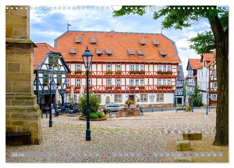 Produktbild: Ein Blick auf Wolfhagen (Wandkalender 2026 DIN A3 quer), CALVENDO Monatskalender