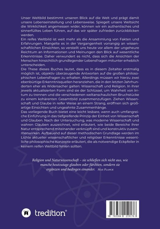 Produktbild: Eckpfeiler einer reifen Weltsicht