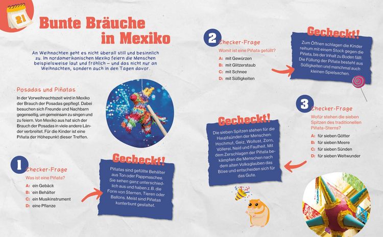 Produktbild: Checker Tobi: Das Adventskalender-Buch: Der X-mas-Check