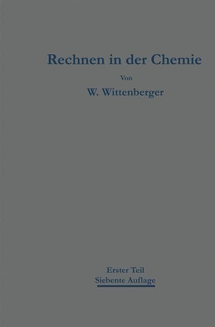 Produktbild: Rechnen in der Chemie