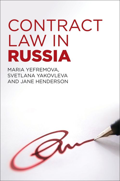 Produktbild: Contract Law in Russia