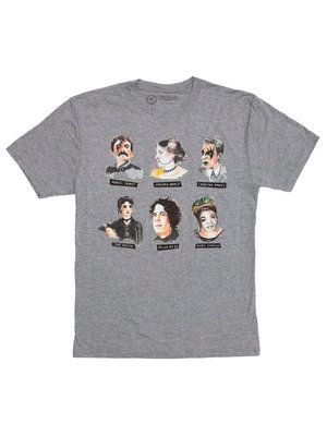 Produktbild: Punk Rock Authors Unisex T-Shirt X-Large