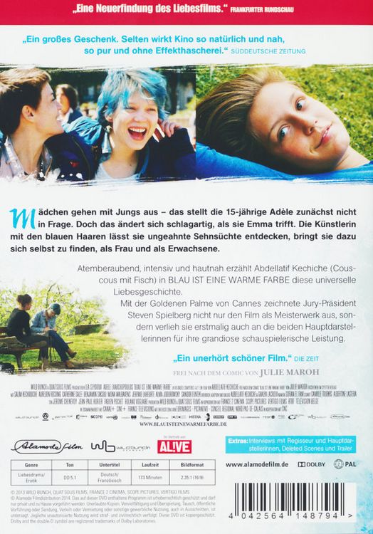 Produktbild: Blau ist eine warme Farbe [2 DVDs]