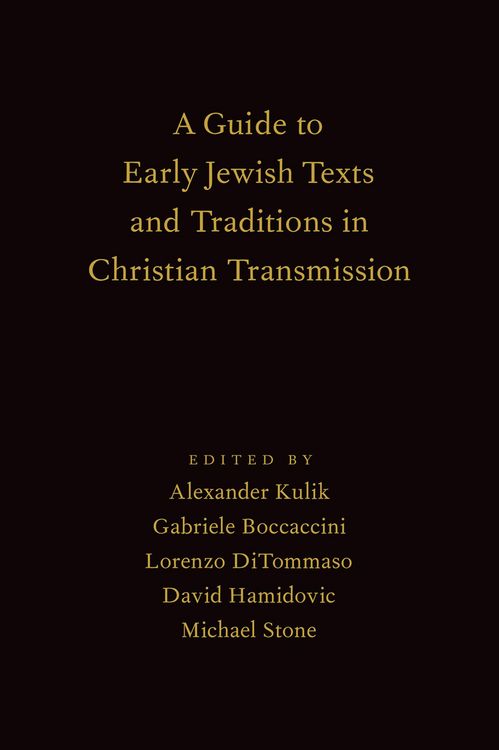 Produktbild: A Guide to Early Jewish Texts and Traditions in Christian Transmission