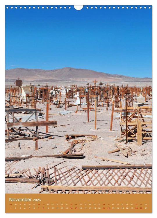 Produktbild: Erlebe mit mir die Atacama (Wandkalender 2026 DIN A3 hoch), CALVENDO Monatskalender
