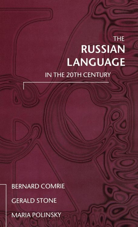 Produktbild: The Russian Language in the Twentieth Century