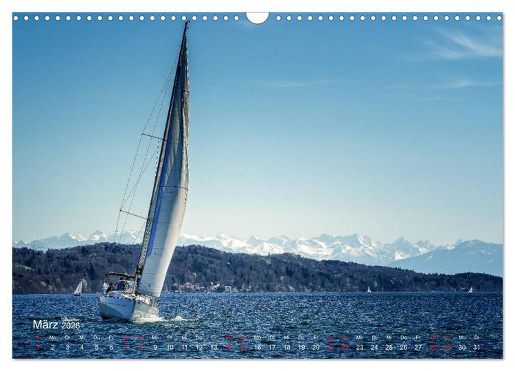 Produktbild: Impressionen vom Starnberger See (Wandkalender 2026 DIN A3 quer), CALVENDO Monatskalender