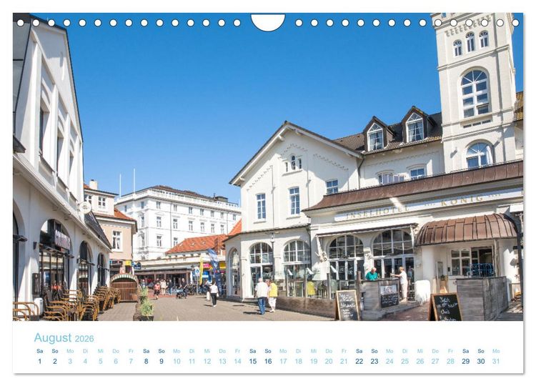 Produktbild: Sommer auf Norderney (Wandkalender 2026 DIN A4 quer), CALVENDO Monatskalender