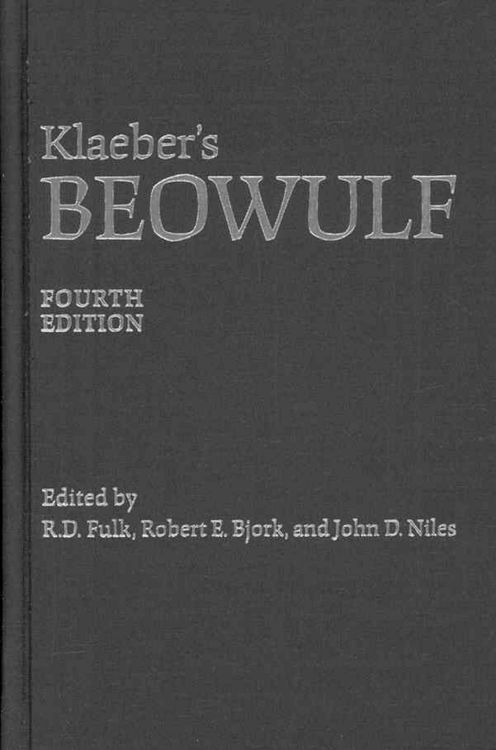 Produktbild: Klaebers Beowulf