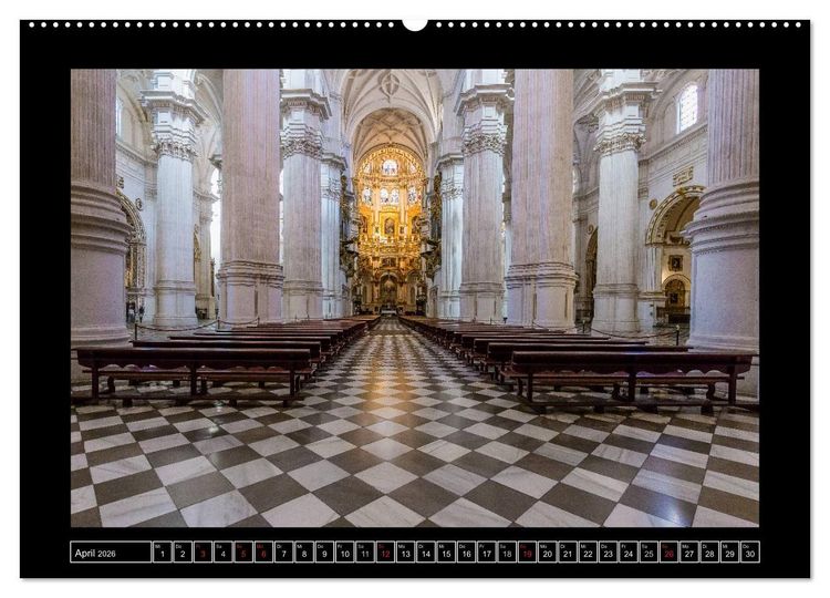 Produktbild: Andalusien - Die Seele Spaniens (hochwertiger Premium Wandkalender 2026 DIN A2 quer), Kunstdruck in Hochglanz