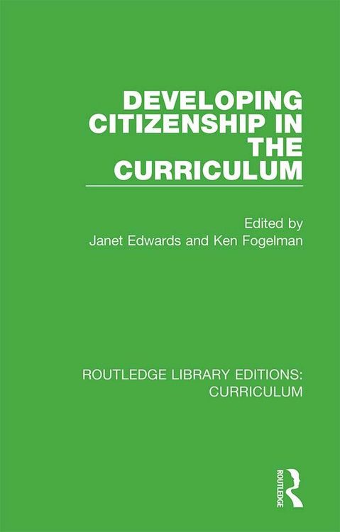 Produktbild: Developing Citizenship in the Curriculum