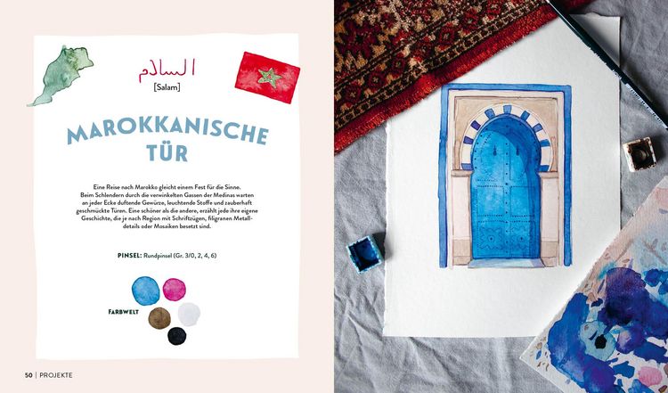 Produktbild: Meine gro&szlig;e Watercolor-Reise