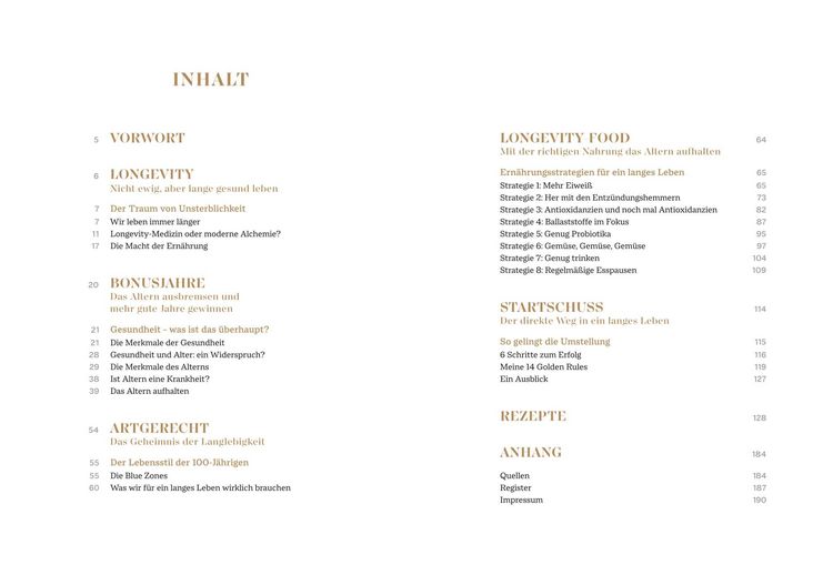 Produktbild: Die Longevity-Food-Formel