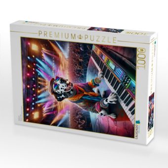 Produktbild: CALVENDO Puzzle Keyboard | 1000 Teile Lege-Gr&ouml;&szlig;e 64x48cm Foto-Puzzle f&uuml;r gl&uuml;ckliche Stunden