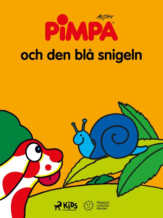 Produktbild: Pimpa - Pimpa och den bl&aring; snigeln