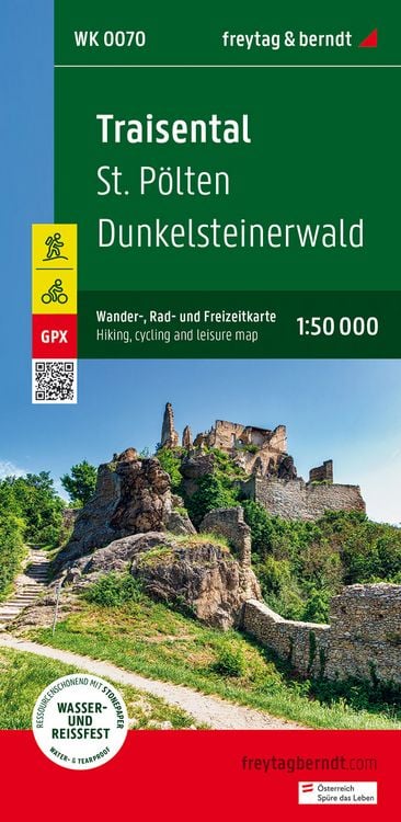 Bild vom Artikel Traisental, Wander-, Rad- und Freizeitkarte 1:50.000, freytag & berndt, WK 0070 vom Autor Freytag & berndt