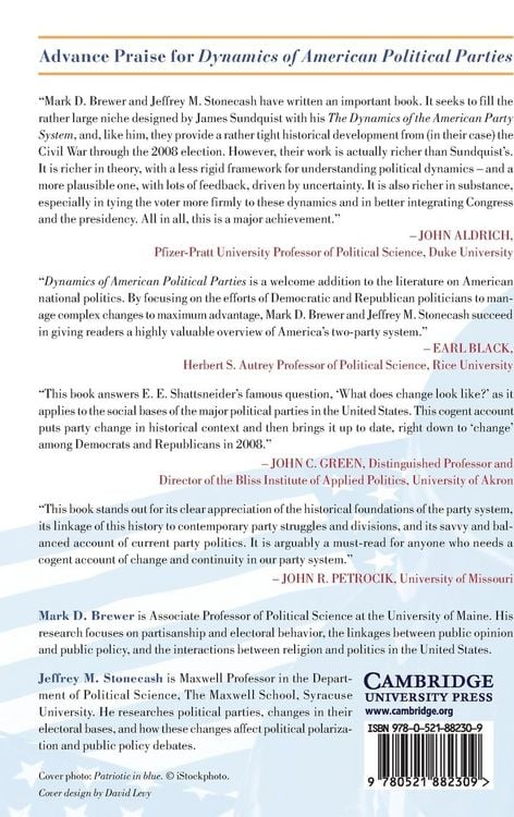 Produktbild: Dynamics of American Political Parties