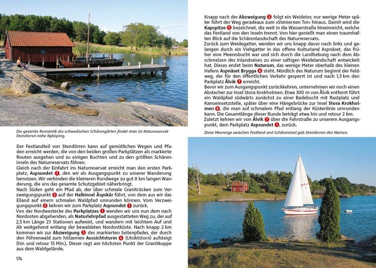 Produktbild: ROTHER Wanderf&uuml;hrer Schweden: Der S&uuml;den. 60 Touren von Sk&aring;ne, Sm&aring;land und V&auml;rmland &uuml;ber Stockholm bis Dalarna