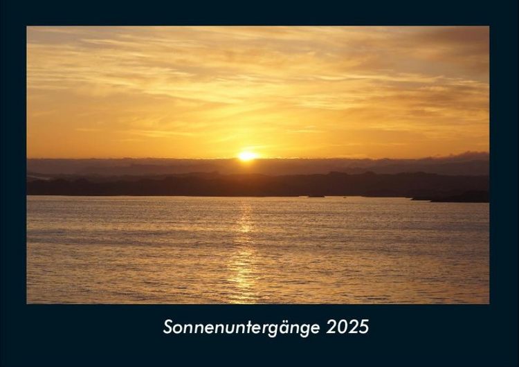 Produktbild: Sonnenunterg&auml;nge 2025 Fotokalender DIN A4
