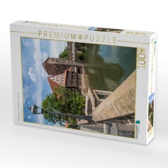 Produktbild: CALVENDO Puzzle N&Uuml;RNBERG Blick von der Maxbr&uuml;cke zum Henkersteg | 1000 Teile Lege-Gr&ouml;&szlig;e 64x48cm Foto-Puzzle f&uuml;r gl&uuml;ckliche Stunden