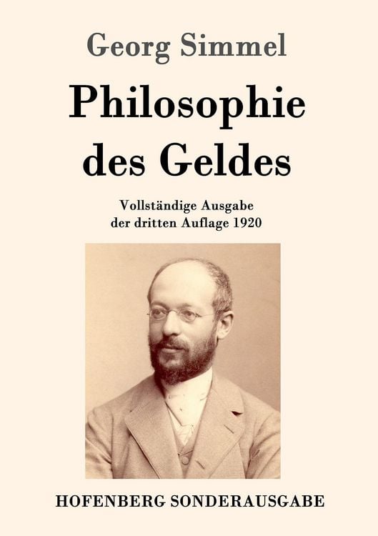 Produktbild: Philosophie des Geldes