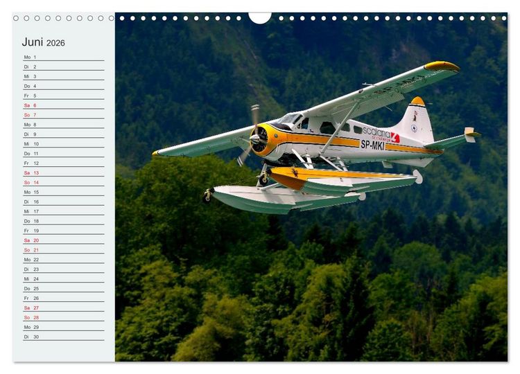 Produktbild: Faszination Wasserflugzeuge (Wandkalender 2026 DIN A3 quer), CALVENDO Monatskalender
