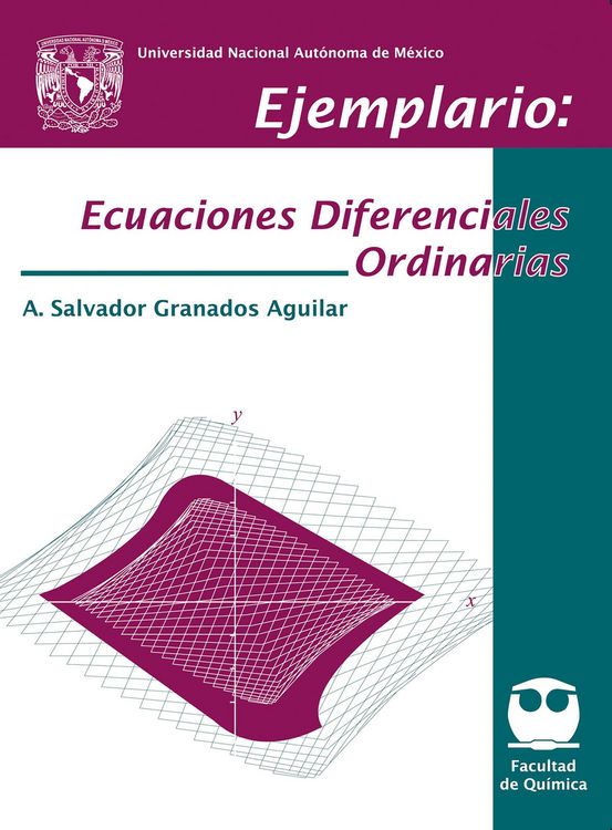 Produktbild: Ejemplario: Ecuaciones Diferenciales Ordinarias